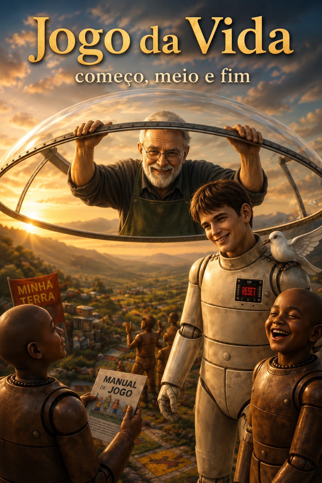 Jogo da Vida. começo, meio e fim